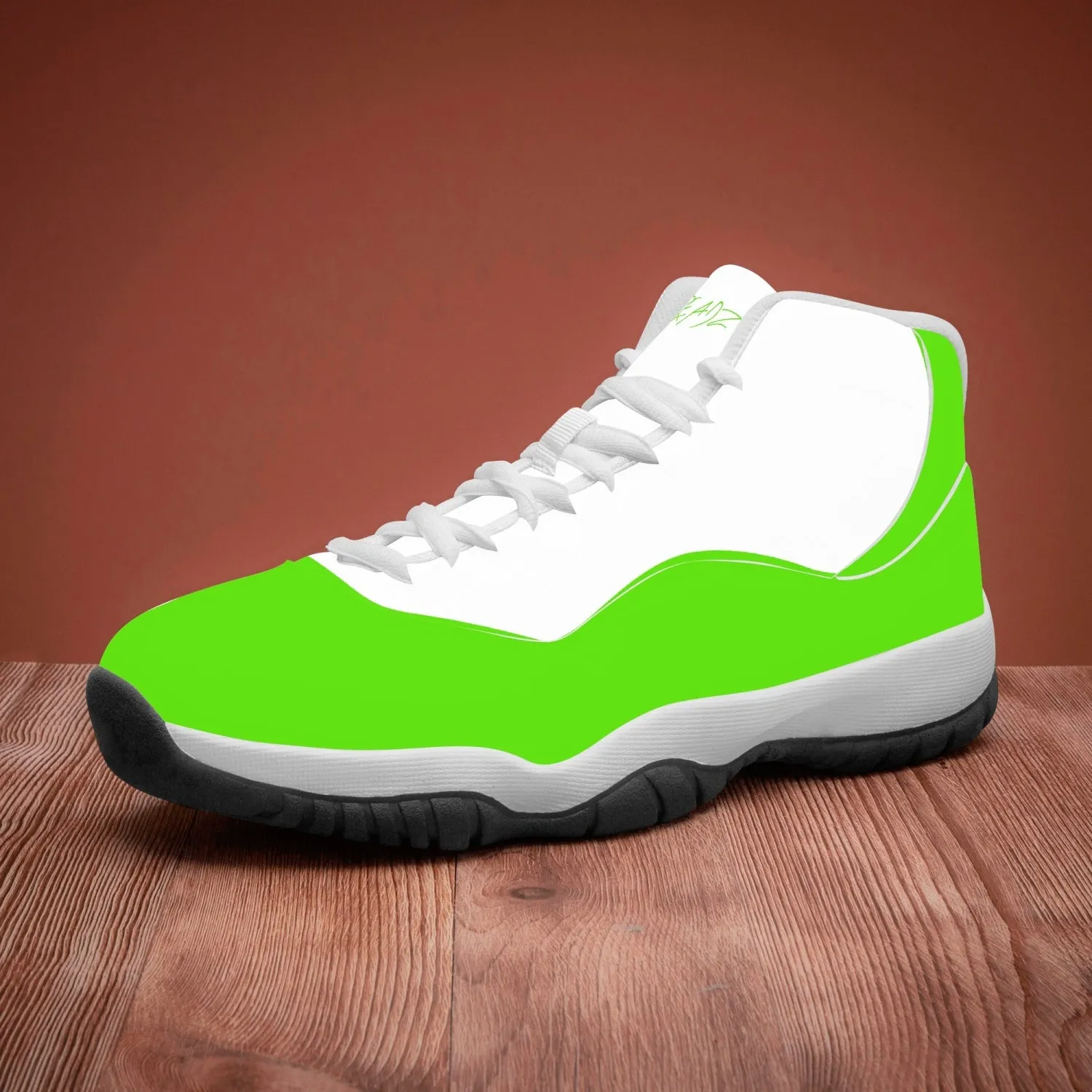 TREADZ Victory Green Basketball Sneakers