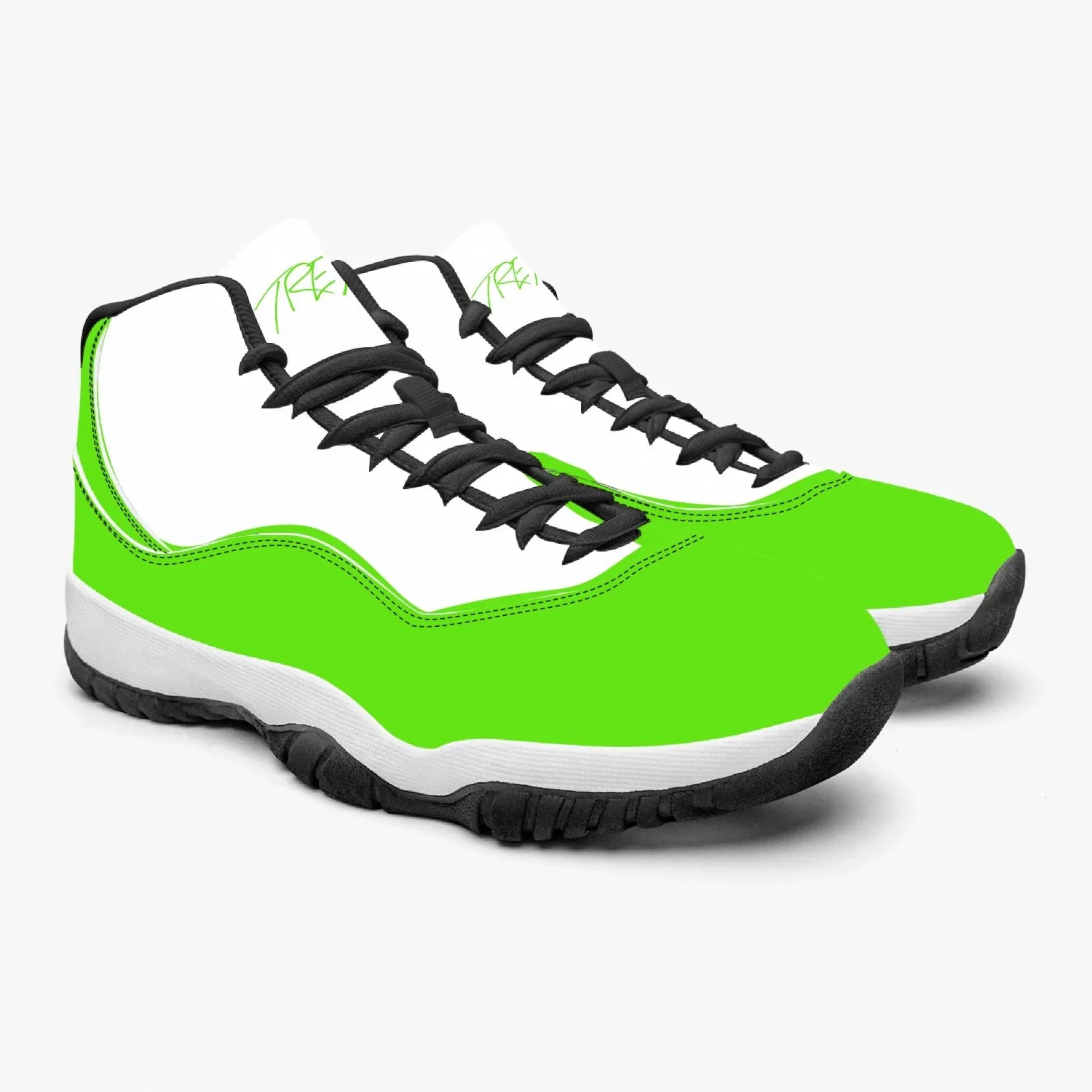 TREADZ Victory Green Basketball Sneakers