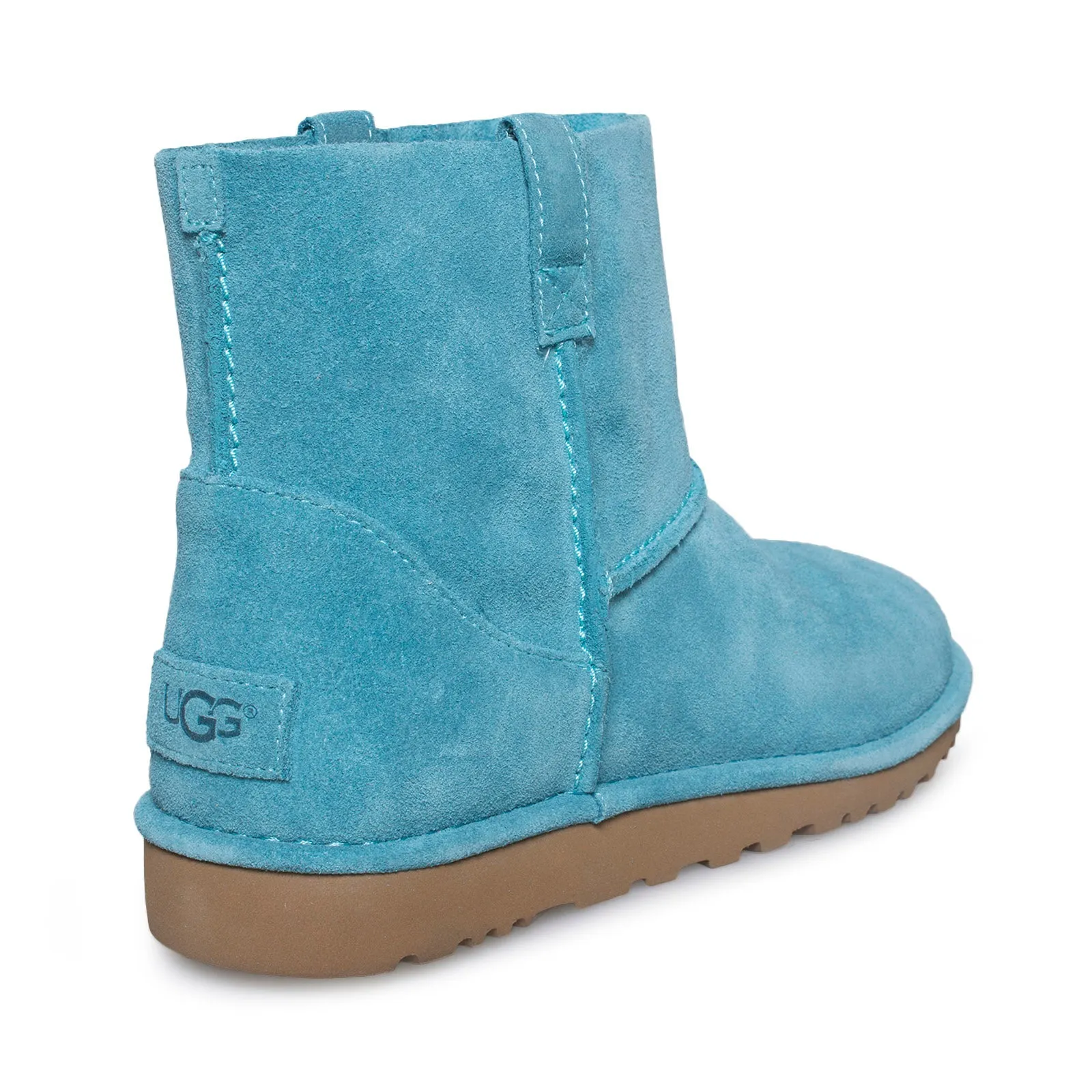 UGG Classic Unlined Mini Storm Blue Boots