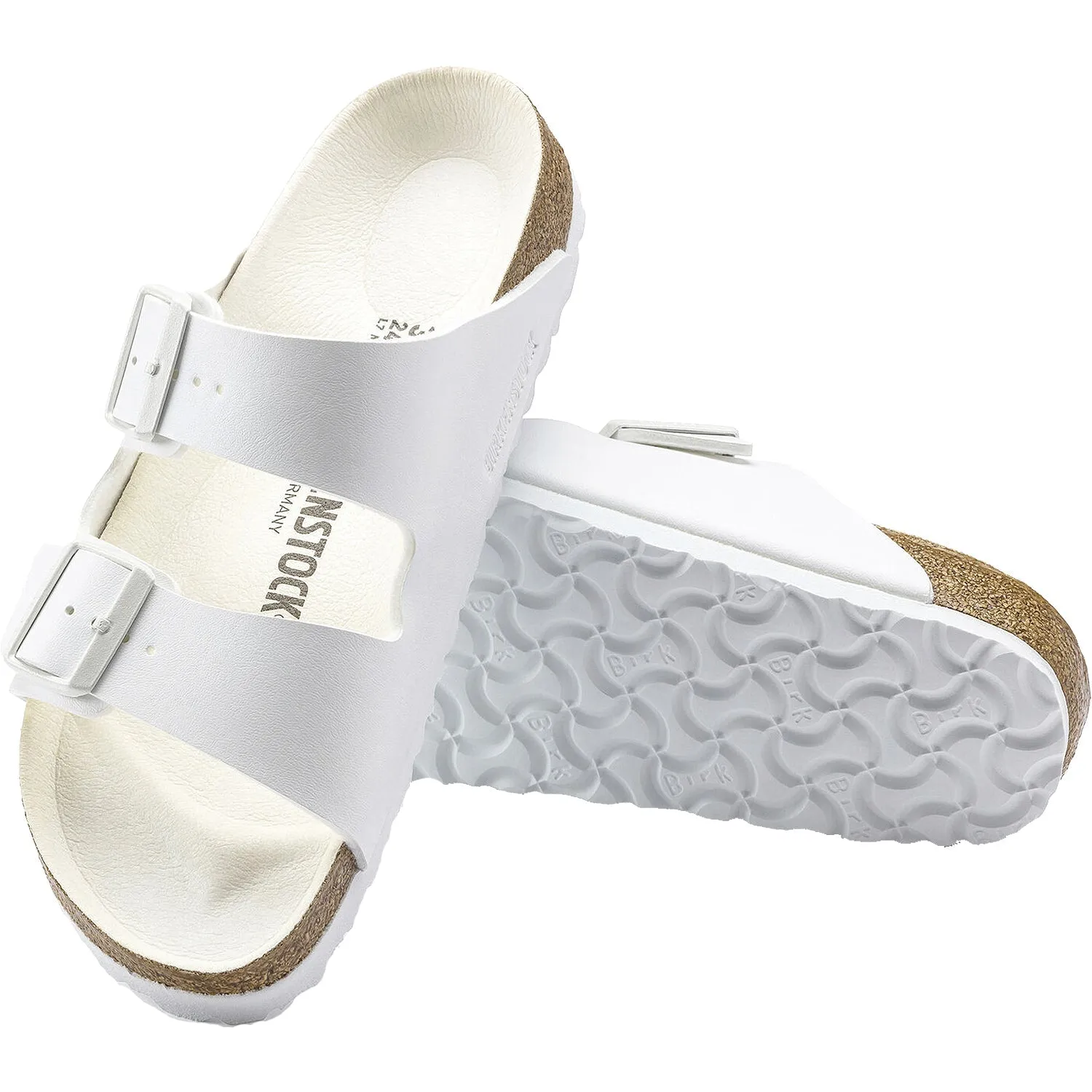 Unisex Birkenstock Arizona White Birko-Flor