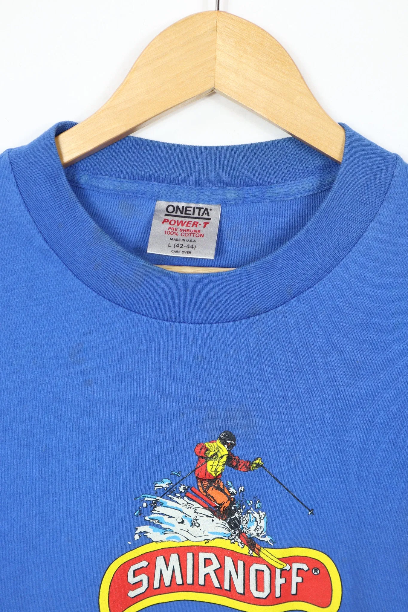 Vintage Smirnoff Ski Trials Long Sleeve Tee