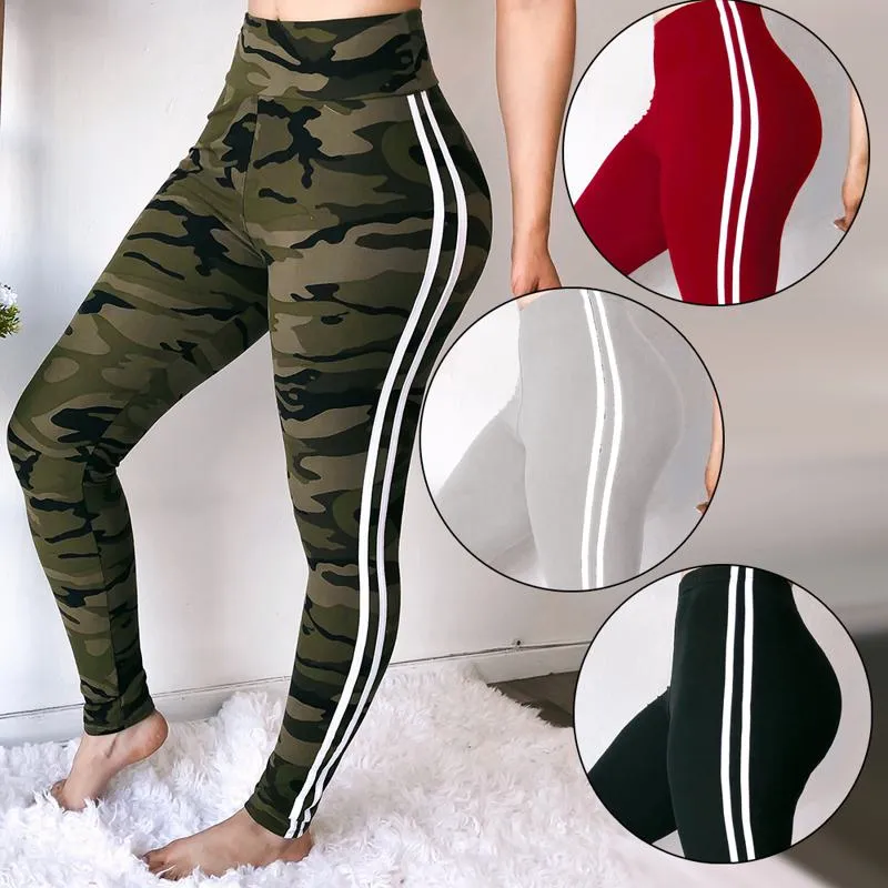 White Goose Down Elasticity Fitness Yoga Sports Sports Leggings