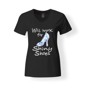 Will Work for Shiny Shoes T-Shirt