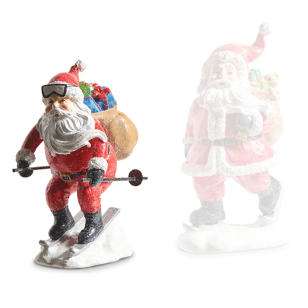 Winter Sports Santa