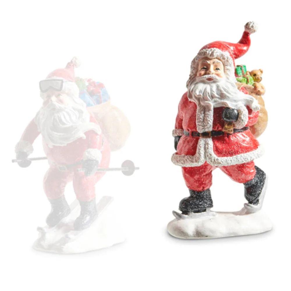 Winter Sports Santa