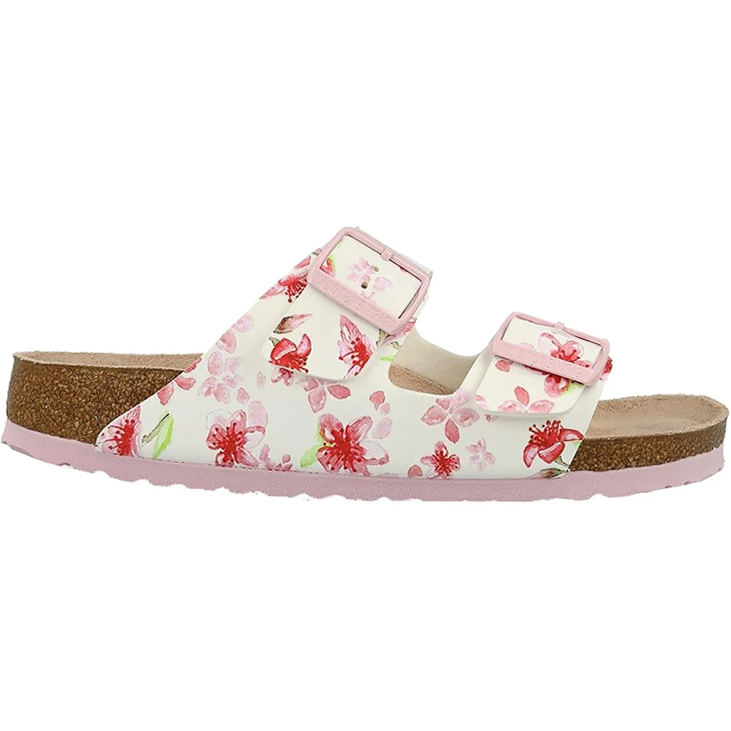 Women's Birkenstock Arizona Blossom White Birko-Flor