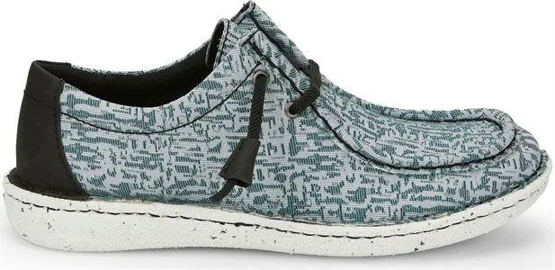 Women's Justin Hazer Turquoise & Grey Shoe