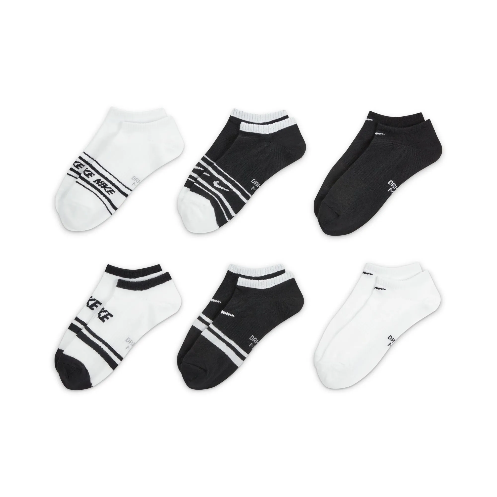 Women's Nike 3-Pack Everyday Lightweight No-Show Sock