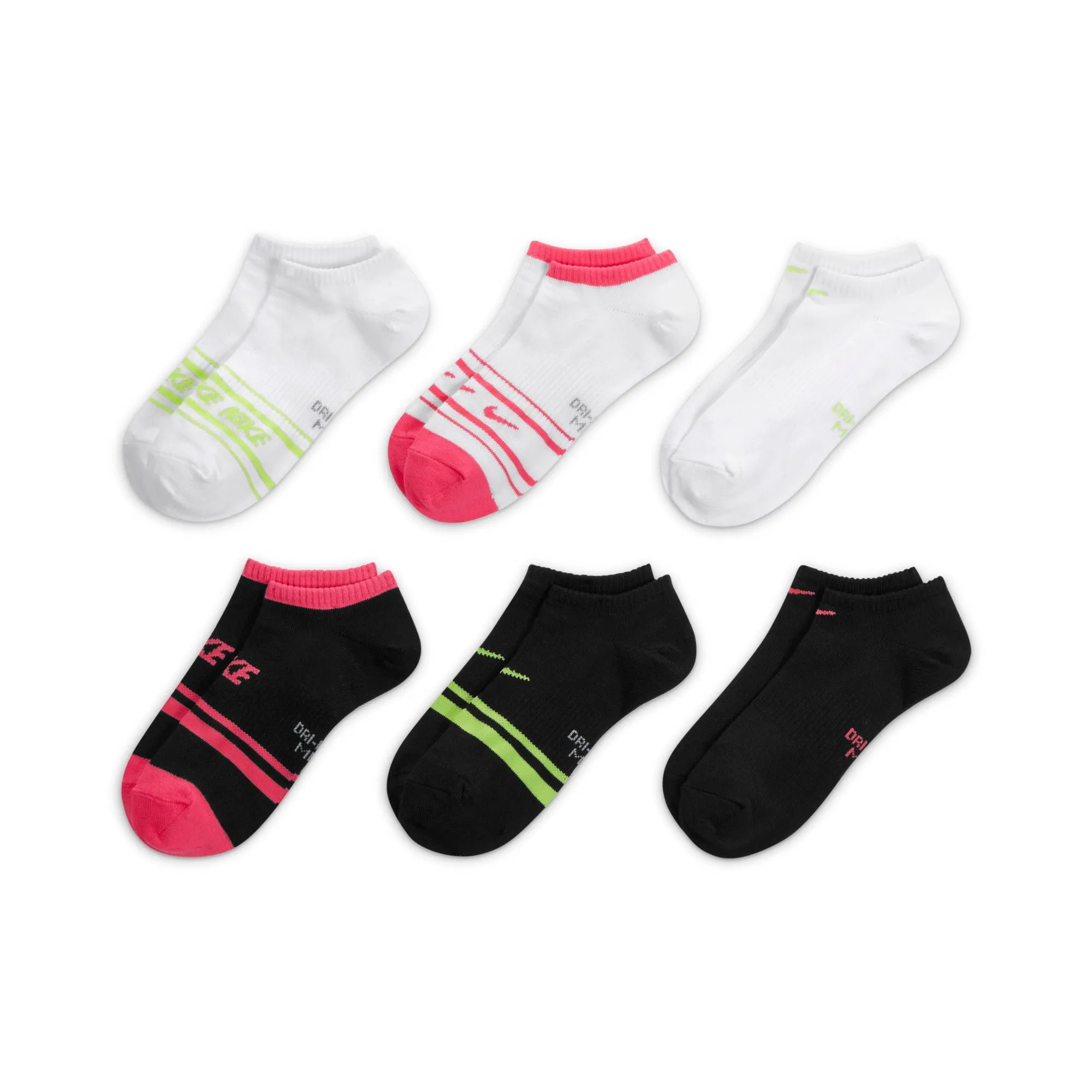 Women's Nike 3-Pack Everyday Lightweight No-Show Sock